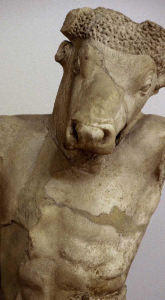 Greece, Athens Classical marble Minatour statue
